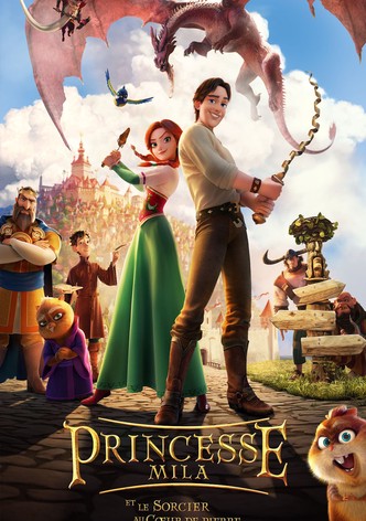 Princesse Mila et le sorcier au cœur de pierre