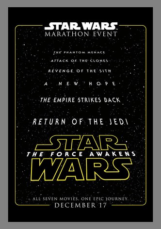 Star Wars Marathon Event