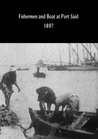 Fishermen and Boat at Port Said