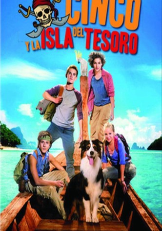 Los cinco y la isla del tesoro