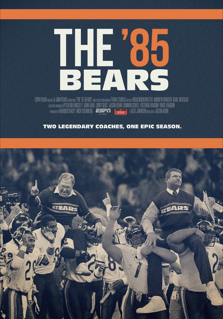 1985 Chicago Bears 30-for-30, Stream: Watch Online for Free