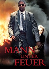 Mann unter Feuer