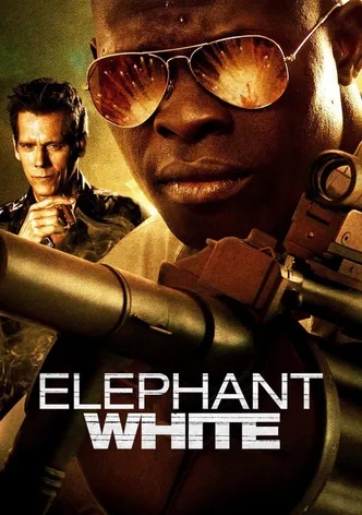 Elephant White poster