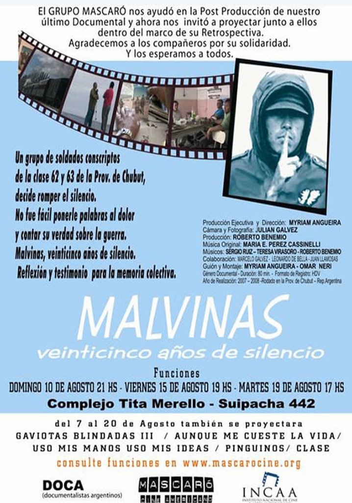 Malvinas. Veinticinco años de silencio