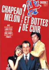 Chapeau melon et bottes de cuir