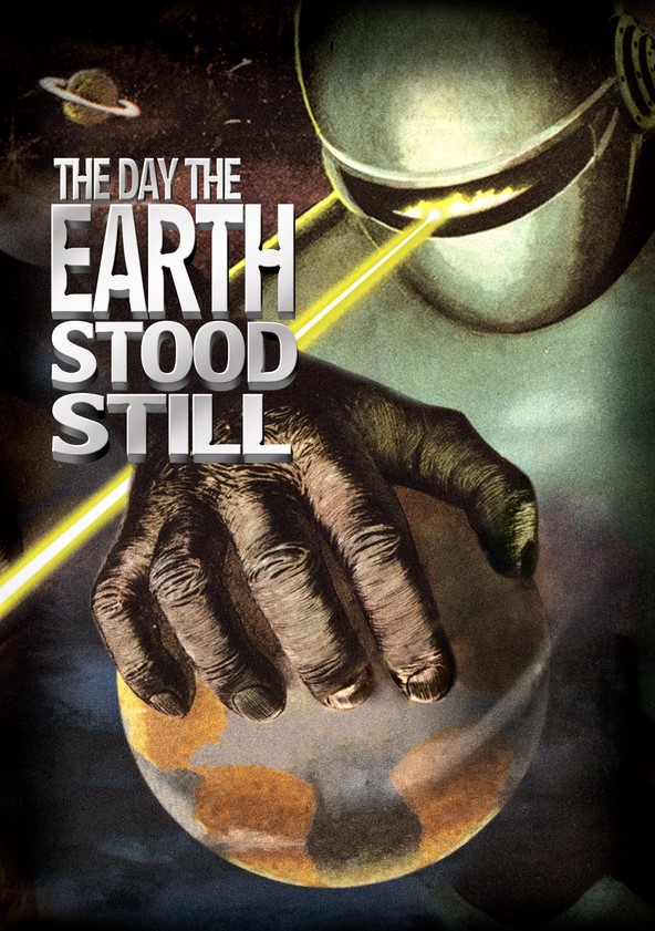 即発送可能】【即発送可能】The Day The Earth Stood Still紙ポスターメジャー36?x 24インチ( 91.5?X 61?cm  インチネジ、ミリネジ