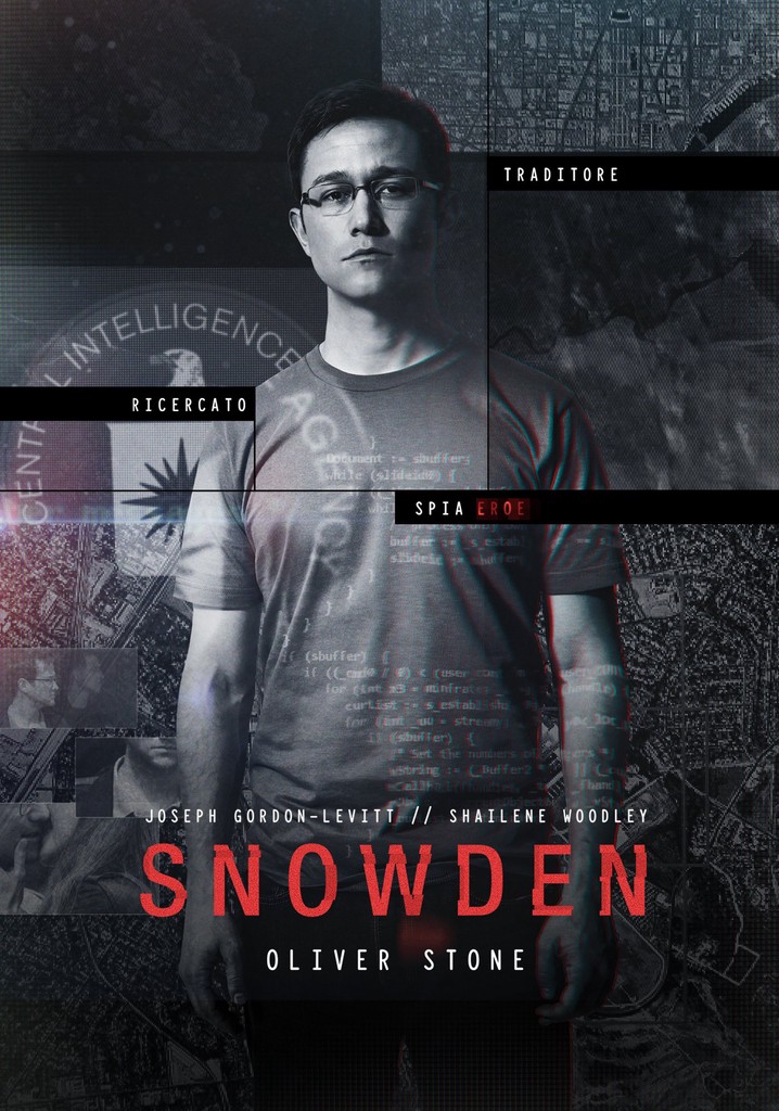 Snowden film dove guardare streaming online