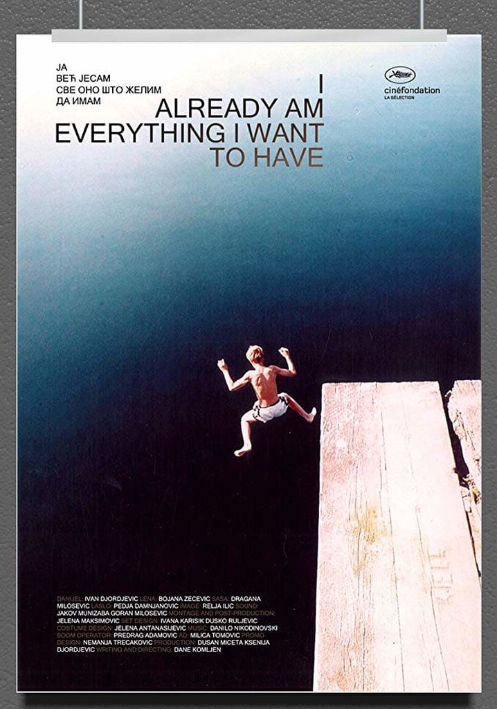 I am Already Everything I Want to Have