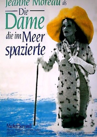 Die Dame, die im Meer spazierte