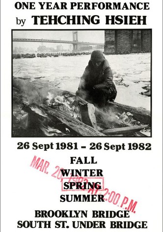 Tehching Hsieh: One Year Performance, Outdoor Piece 1981 - 1982